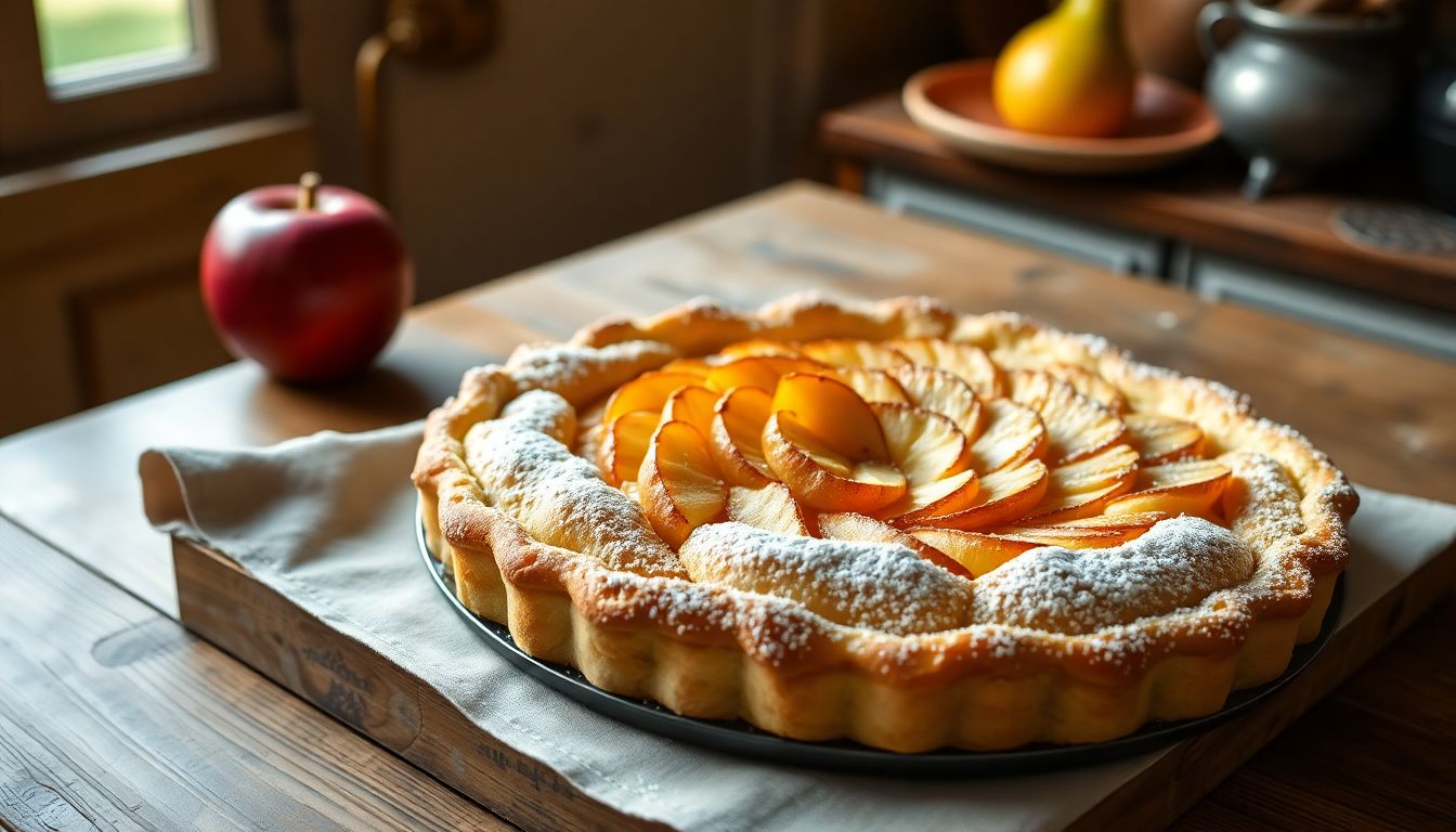 La vraie recette de tarte aux pommes rustique de nos grands-mères