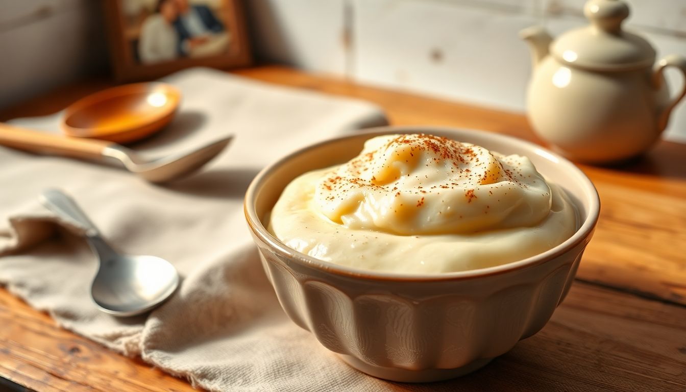 Riz au lait crémeux à l'ancienne : le dessert réconfortant qui traverse les générations