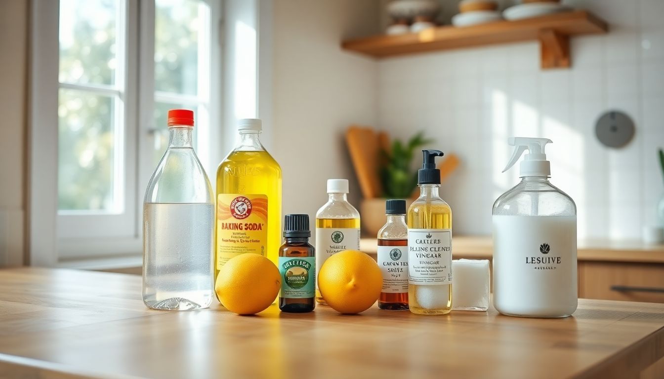 7 ingrédients naturels pour nettoyer votre maison sans produits chimiques