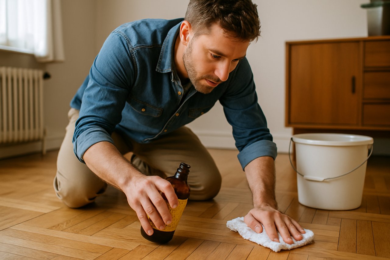 Pourquoi de plus en plus de Français abandonnent les produits du commerce pour entretenir leur parquet (et reviennent à cette méthode oubliée)