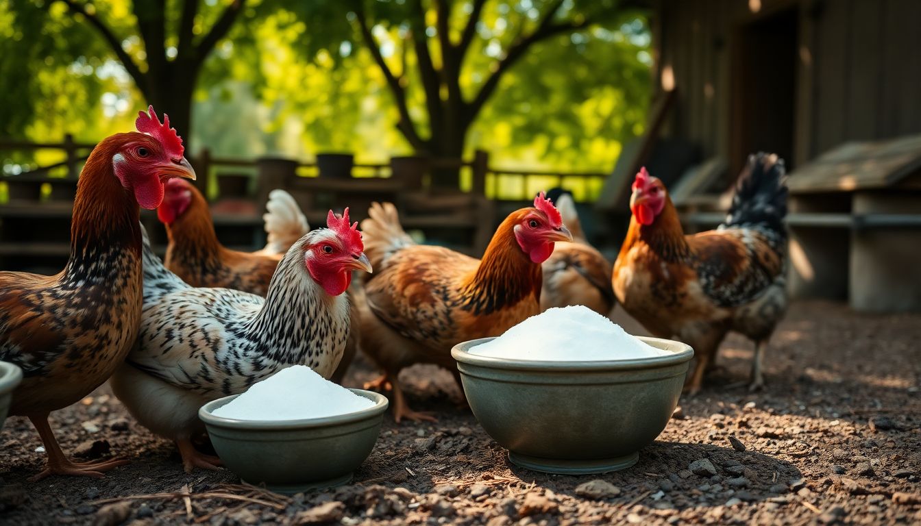 Le bicarbonate de soude pour vos poules : miracle ou simple mode passagère ?