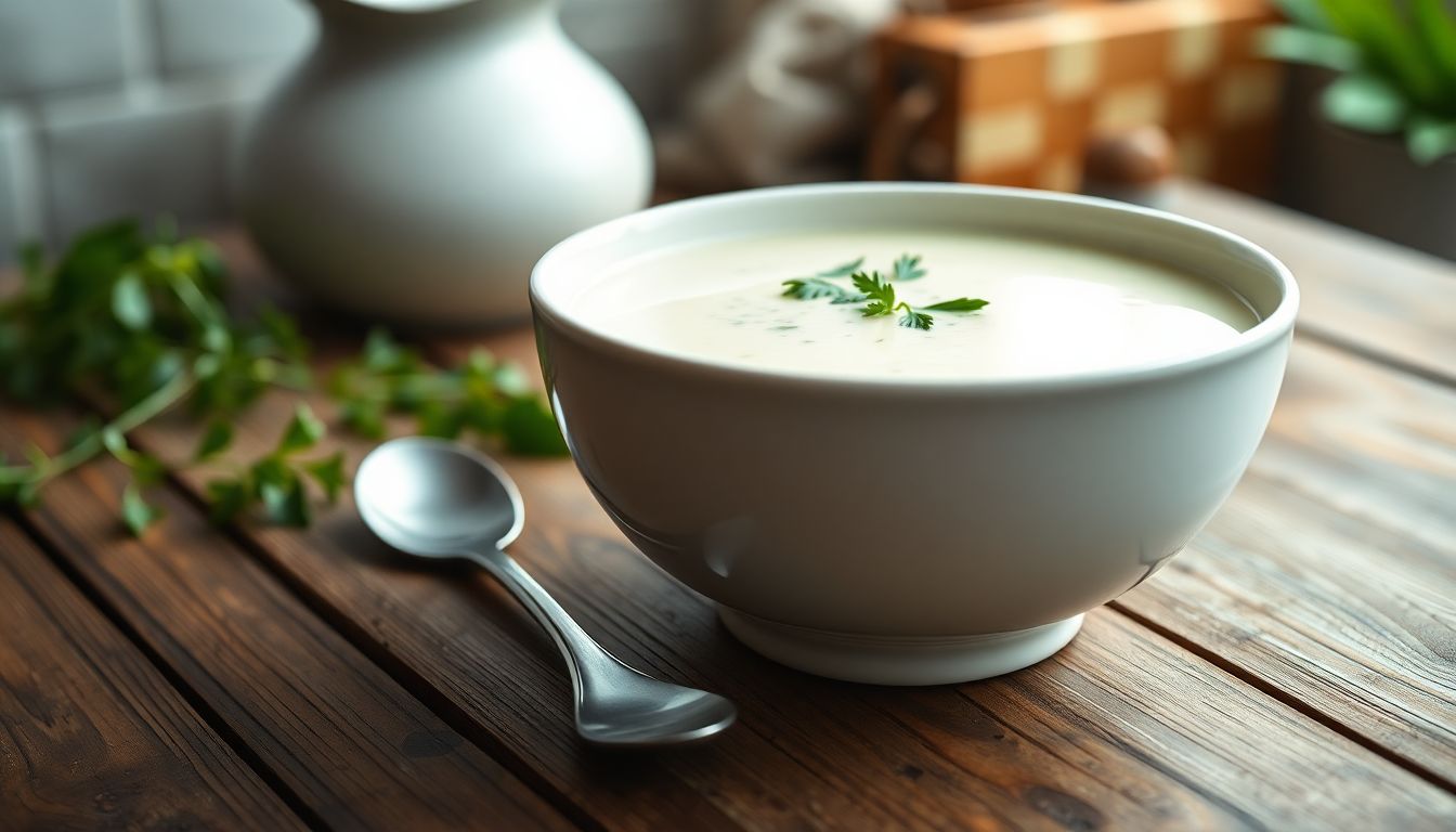 Le Secret d'un Velouté Blanc Parfait : Ma Recette Santé qui Réchauffe l'Âme