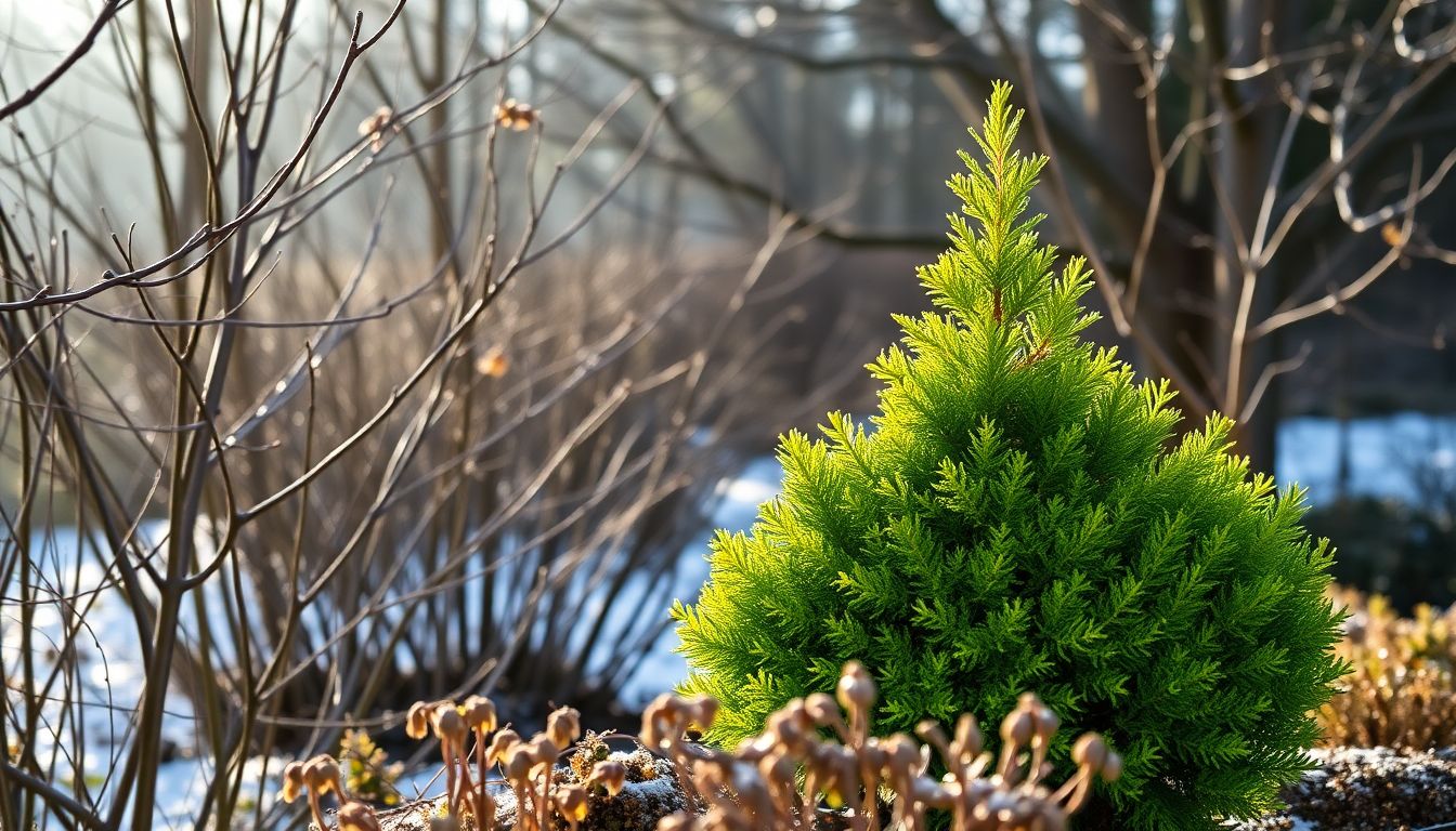 Ce feuillage persistant redonne vie au jardin quand tout semble encore endormi