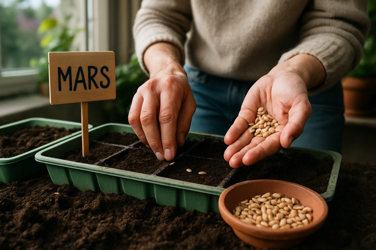 Mars : le mois décisif qui détermine la réussite de vos semis de printemps