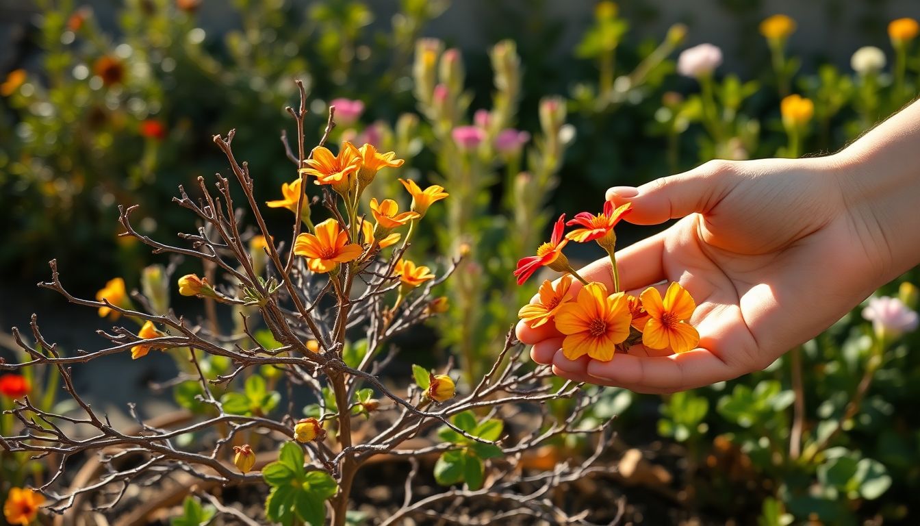 Votre plante méditerranéenne semble morte après l'hiver : ce geste unique la couvre à nouveau de fleurs en quelques semaines