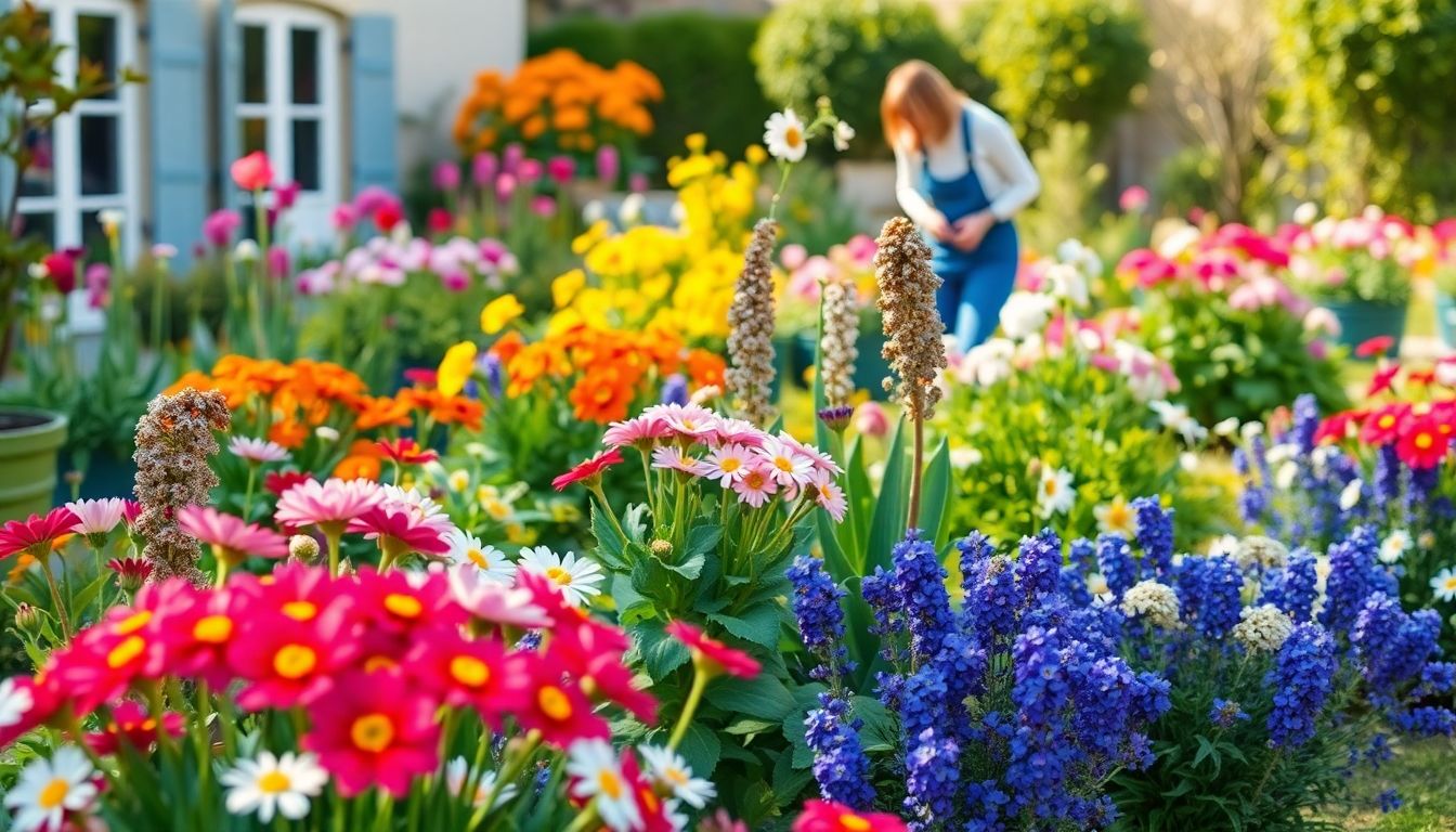 Avril, le mois idéal pour restructurer un massif de fleurs sans repartir de zéro