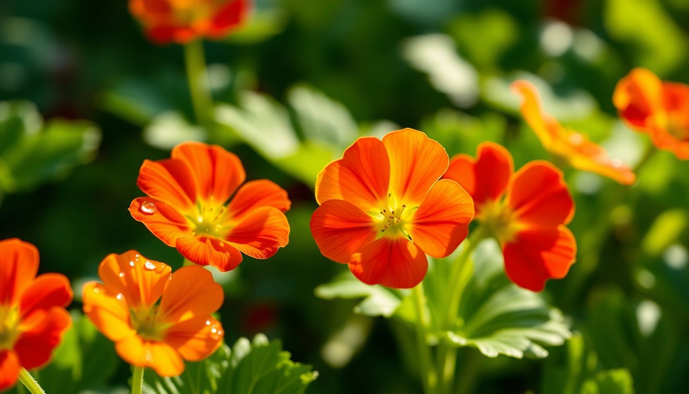 La capucine : la fleur comestible à planter ce mois-ci pour sublimer vos salades et desserts
