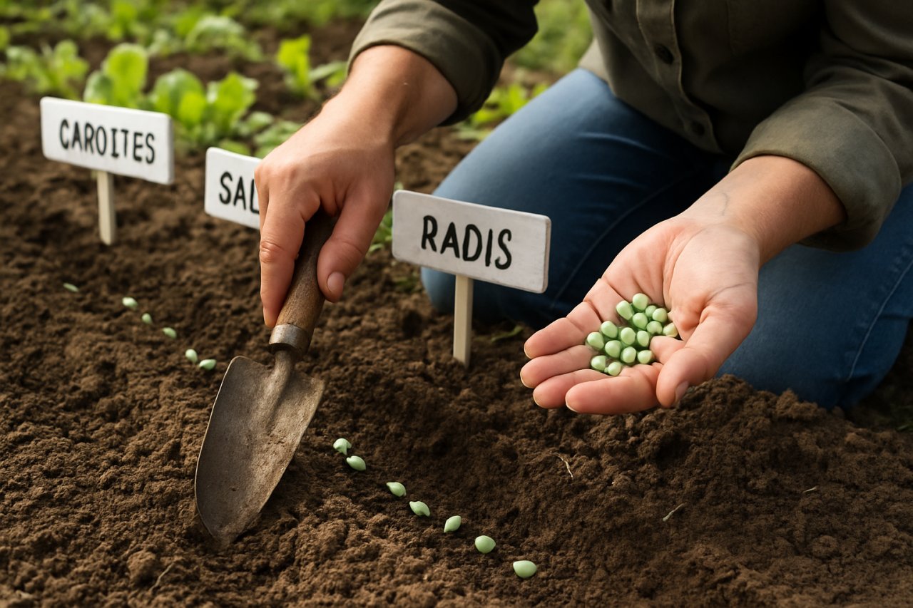 Légumes à semer maintenant : le calendrier pour récolter dès juin