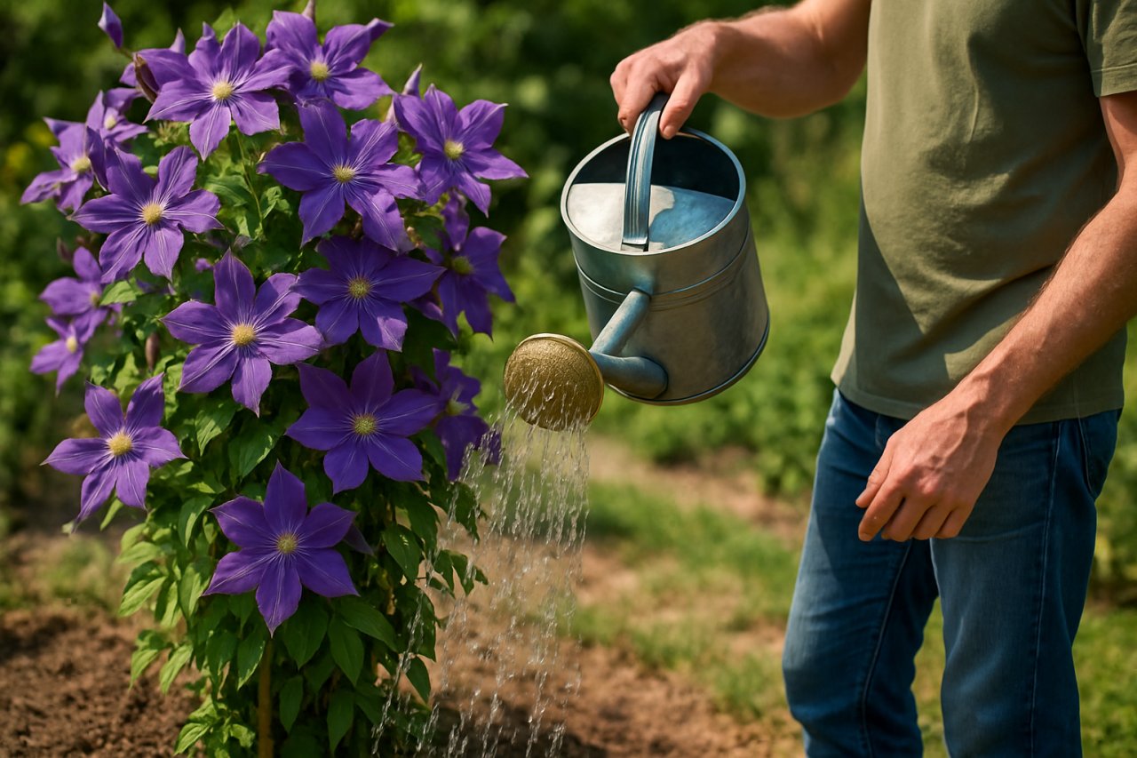 Clématites : le geste impératif à faire avant le 20 juin pour protéger vos plantes de la canicule