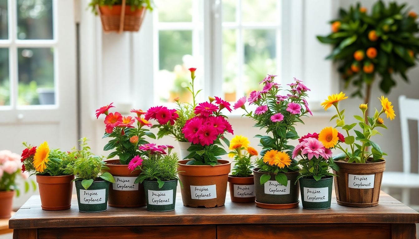 Les 7 fleurs en pot qui poussent le plus vite selon les jardiniers professionnels