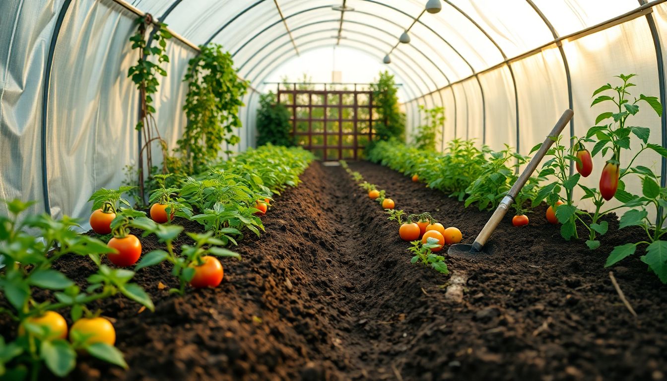 Préparer son tunnel avant de planter tomates, poivrons, aubergines et melons : le guide complet