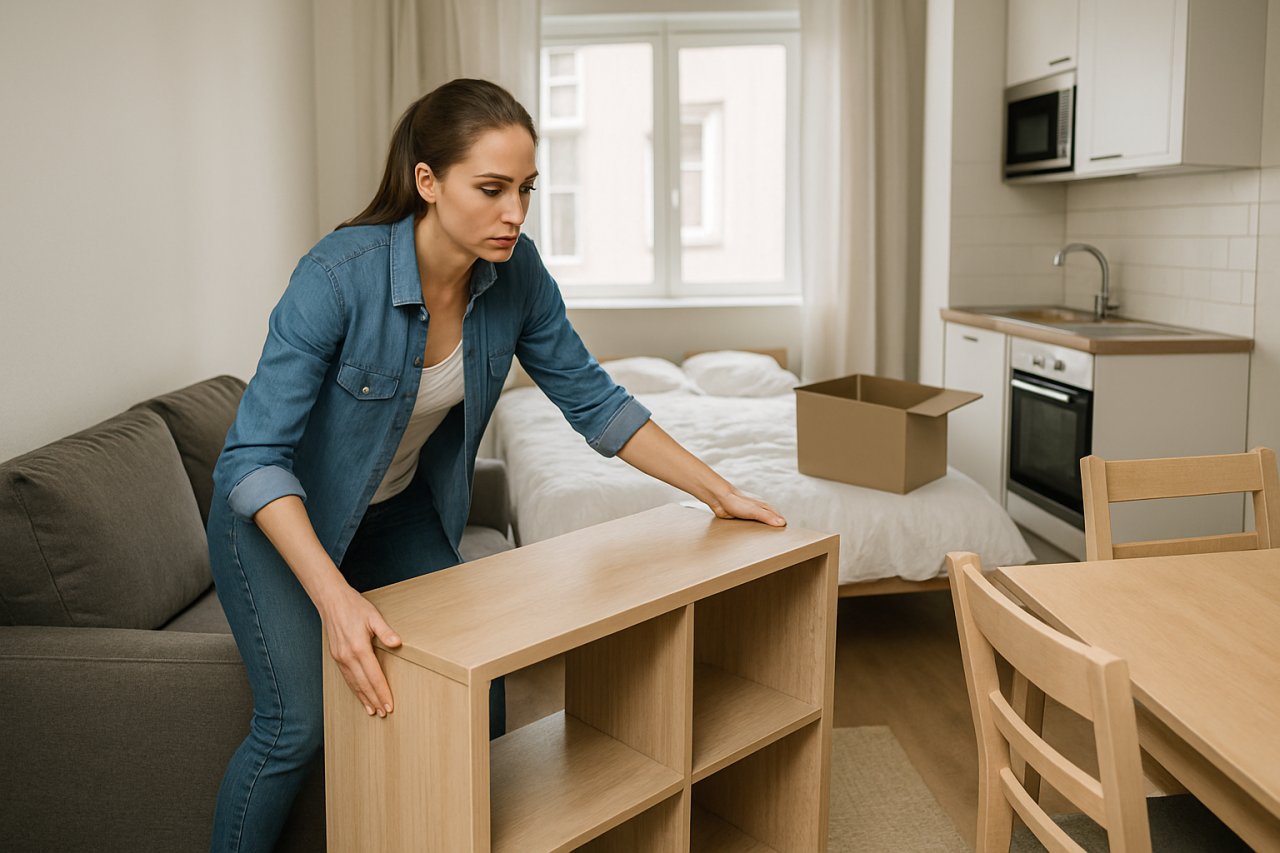 Petit studio difficile à meubler ? Ces 5 astuces concrètes vont tout changer