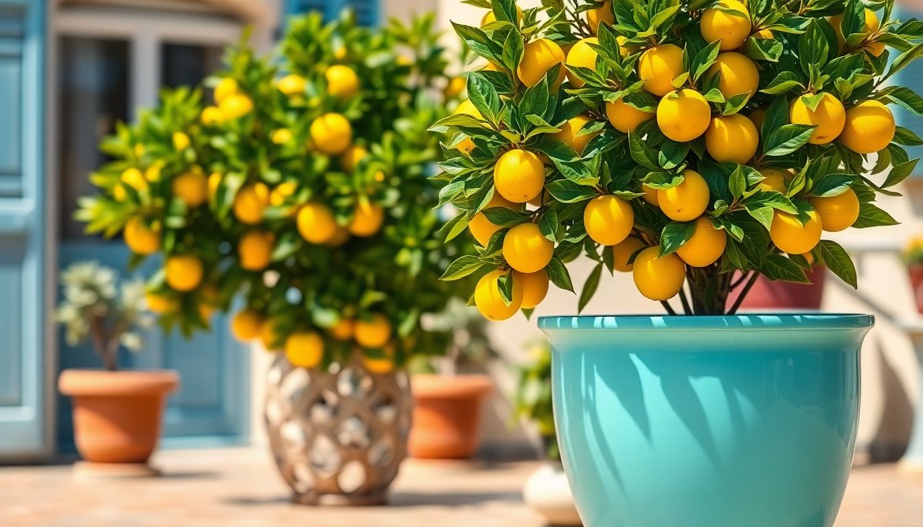 Citronnier en pot : la couleur du contenant qui change tout quand la chaleur devient extrême