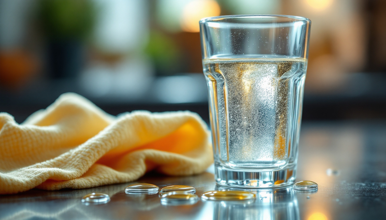 Traces blanches sur les verres : l'astuce au vinaigre qui change tout