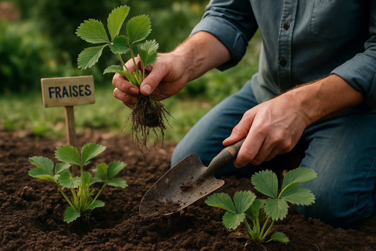 Fraisiers en septembre : le bon moment pour diviser et replanter vos plants