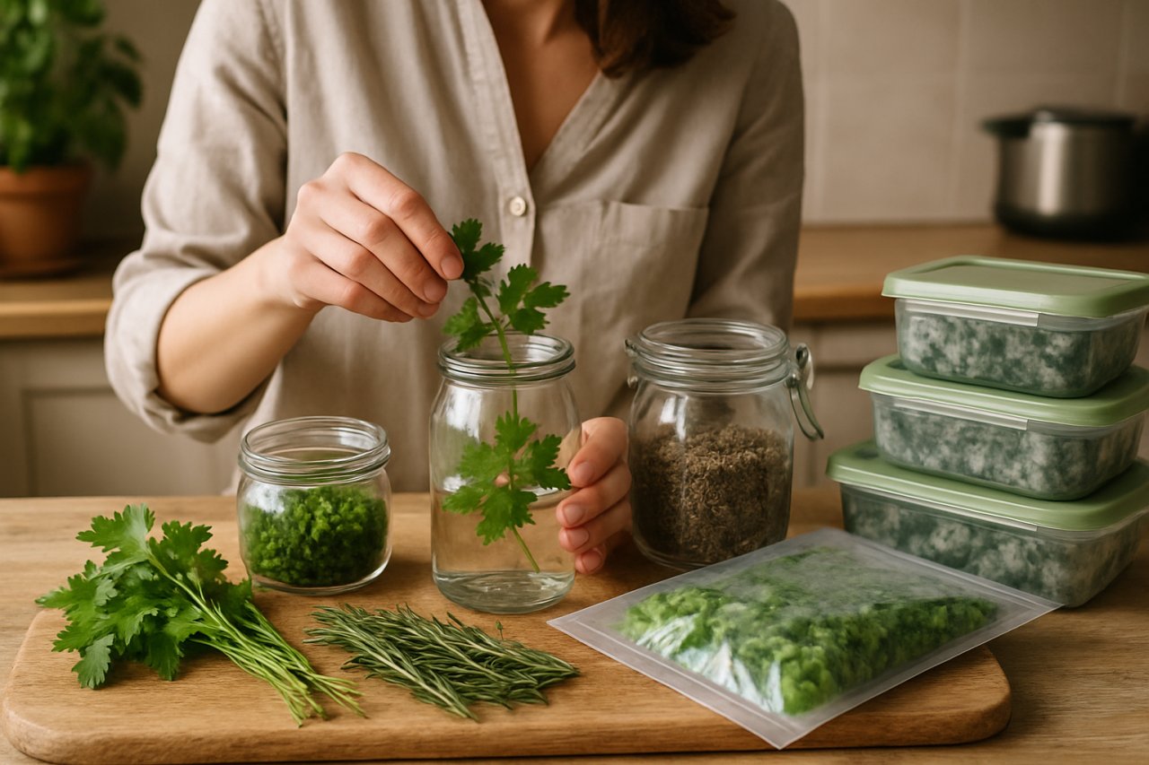 Herbes aromatiques : 4 façons de les conserver en septembre pour en profiter tout l'hiver