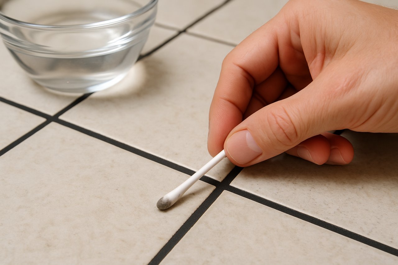 Joints de carrelage noirs : le test simple pour savoir s'il faut les nettoyer ou les refaire