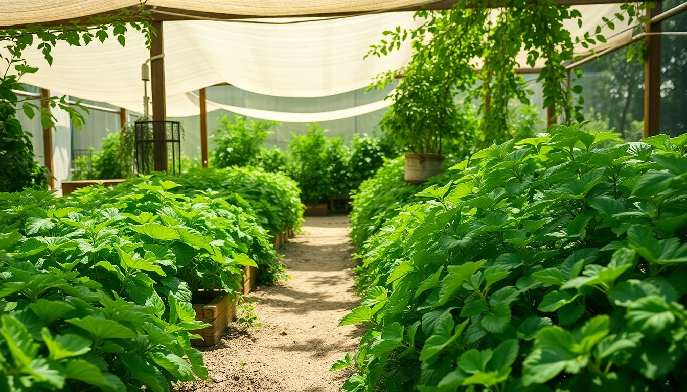 Ombre au potager : protégez vos légumes de la chaleur sans les étouffer