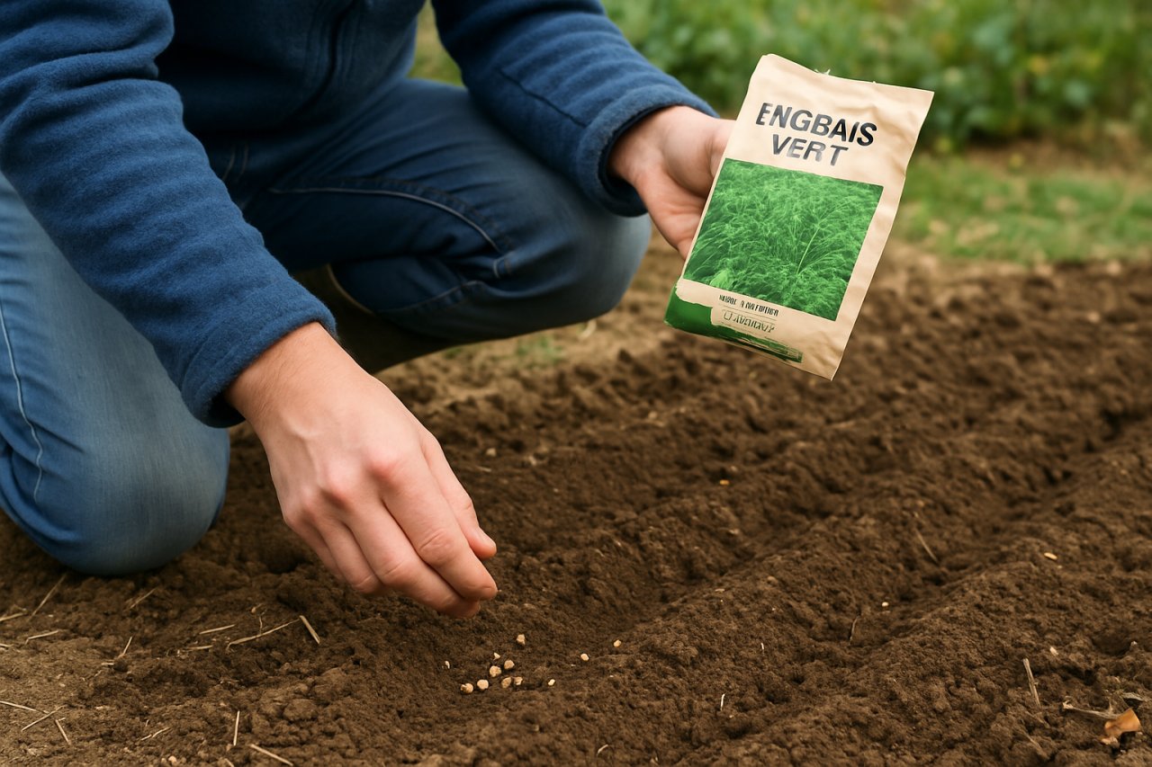 Terre du potager après les récoltes : quoi semer pour ne pas la laisser nue tout l'hiver